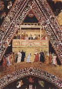 ANDREA DA FIRENZE Descent of the Holy Spirit oil painting on canvas
